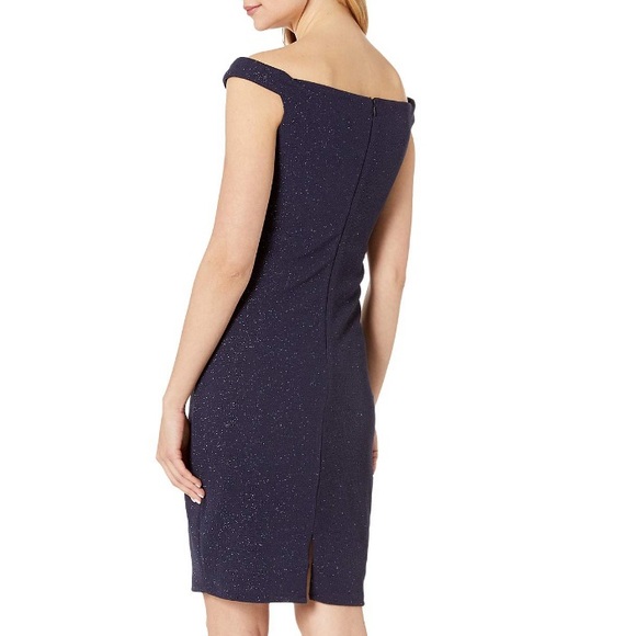 MARINA Short Bodycon Glitter dress - Picture 3 of 5